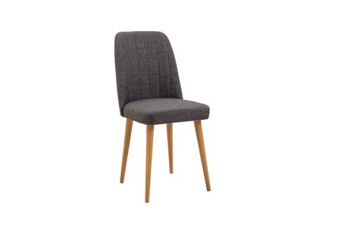 Luke Sandalye Antrasit Meşe