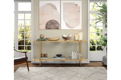 DOLORES DRESUAR, GOLD, METAL, 140 CM