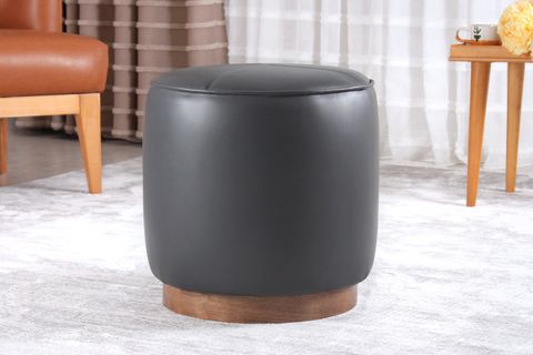 NOCBEL DERİ PUF, SİYAH