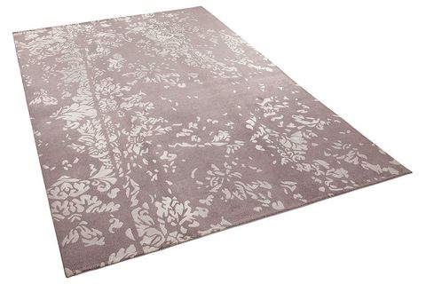 TULIPA A-616 EL DOKUMASI HALI BEYAZ GRİ 169X244