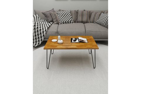 WOODFACE LİNDA ORTA SEHPA, MASİF, MEŞE