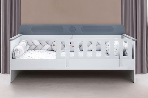 FLORA MONTESSORİ KARYOLA, GRİ, 90X190