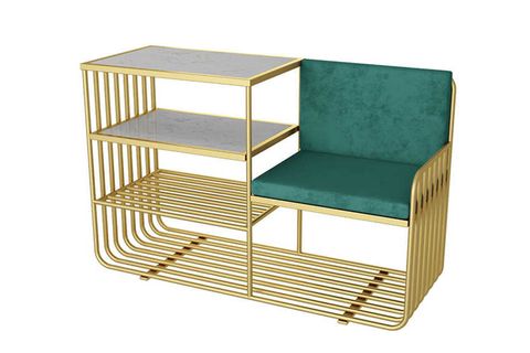 REBECA GOLD METAL BENÇ AYAKKABILIK