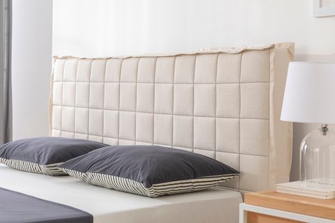 LUNA GRİD BAZA VE BAŞLIK SETİ, AÇIK KREM, 160X200