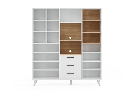 LAVO ÇOK AMAÇLI DOLAP, 4 KAPAKLI 3 ÇEKMECELİ