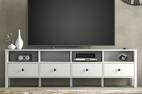 LUMERA MODERN TV ÜNİTESİ, 4 ÇEKMECELİ 4 BÖLMELİ