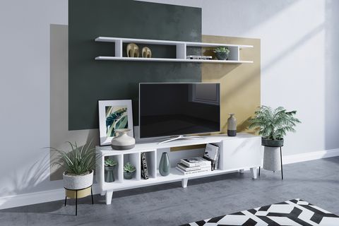 ALEX TV ÜNİTESİ BEYAZ