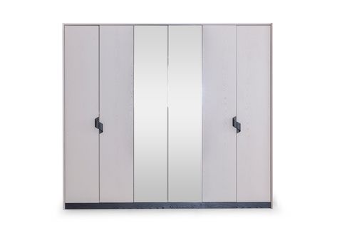Gardırop 6 kapaklı, aynalı