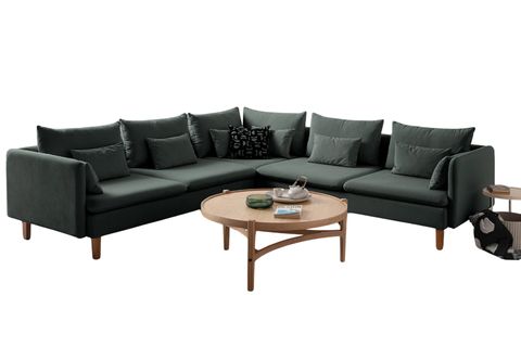 BUDAPEST MODÜLER L KÖŞE KOLTUK, YEŞİL