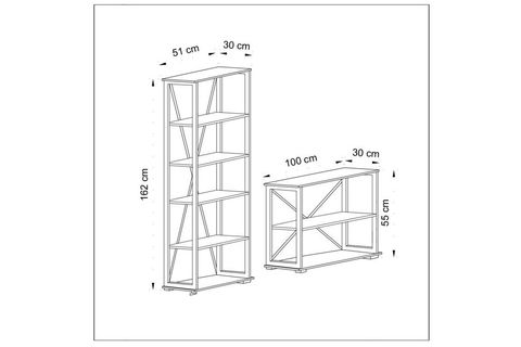 NUOVO 2'Lİ TV ÜNİTESİ