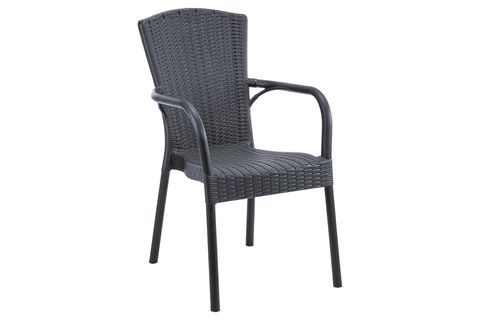 KOZZA HOME ROTHERDAM BAHÇE SANDALYE, ANTRASİT