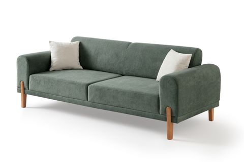 HAMBURG PLUS SIRT MEKANİZMALI ÜÇLÜ KOLTUK, YEŞİL