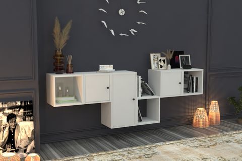 AYDIN KİTAPLIKLI RAF, DVR-1121-Ç