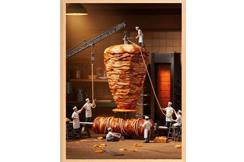 DÖNERCİM TABLO SETİ, 50X70