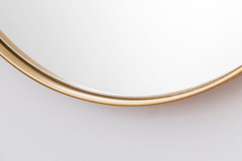 OTTO ASU ÜÇLÜ YUVARLAK AYNA SETİ, GOLD, 90X90