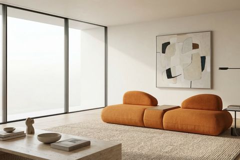 LİVA KANEPE SEHPALI, TURUNCU