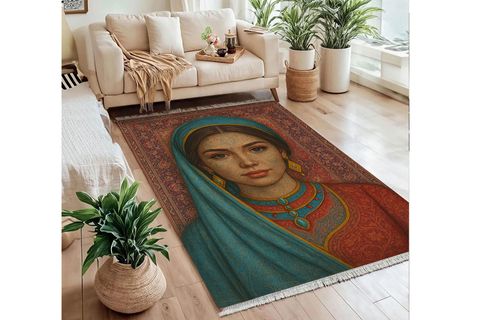 PORTRE VİNTAGE DOKUMA TABAN HALI, 414 YNG, 60X120 CM