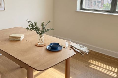 FREYA NATURAL AÇILIR MUTFAK MASA TAKIMI, 4 SANDALYELİ, 80X120 CM