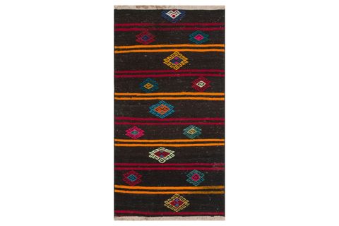 GERÇEK EL DOKUMA ANADOLU KİLİM -80X150