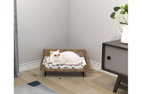 CORNER AHŞAP KEDİ YATAĞI