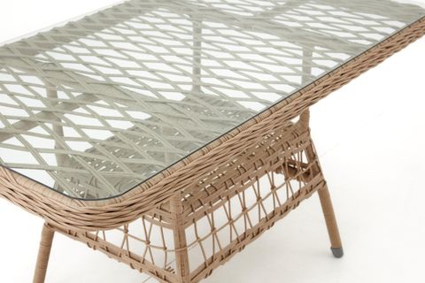 PALMA RATTAN ÜÇLÜ OTURMA GRUBU, CAPPUCCINO