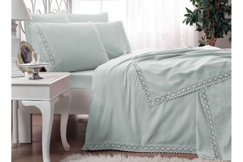 TAÇ FROZEN ÇİFT KİŞİLİK PİKE TAKIMI, MİNT