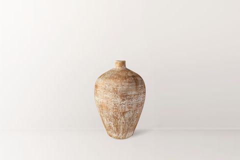 ETERNA DOKULU TERRACOTTA VAZO