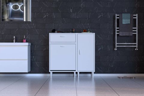 YENİCE BANYO DOLABI, 3 SEPETLİ, 145 CM