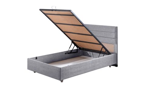 SOFİA BAZA BAŞLIK LETTO YATAK SETİ, AÇIK GRİ, 120X200