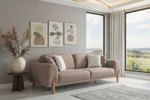 STOCKHOLM ÜÇLÜ KOLTUK, KAHVERENGİ