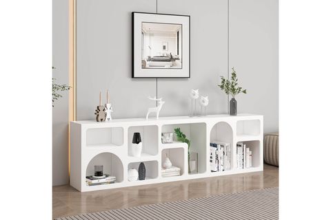 BOHEM MEBRAN KİTAPLIK, BEYAZ, 170 CM