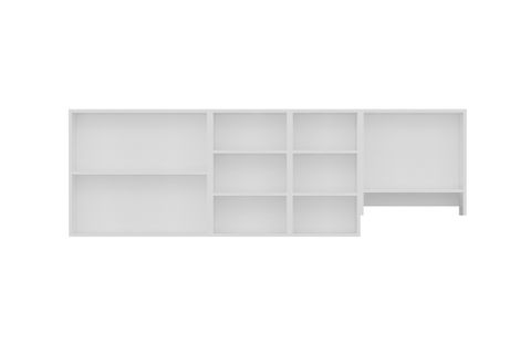 MİNAR 225 CM MUTFAK DOLABI BEYAZ 225-B7-ÜST MODÜL