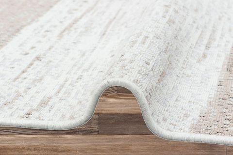 ELSE GRİ KAHVE GEOMETRİK ETNİK PAMUK ÇİFT TARAFLİ YIKANABİLİR KİLİM YOLLUK HALI 80X150