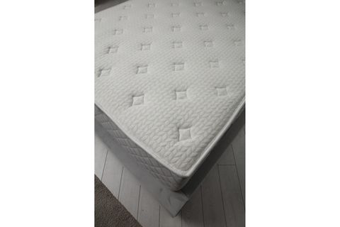 DELUXE SONATA ÇİFT KİŞİLİK BAZA+BAŞLIK+YATAK, GRİ, 150X200