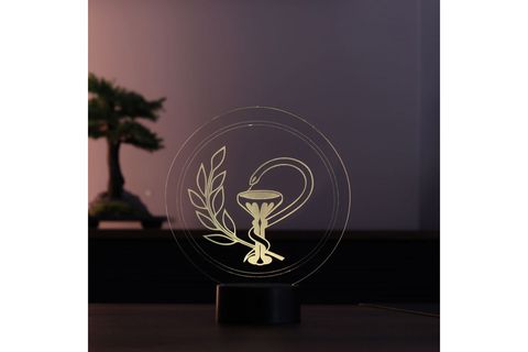 BYLAMP LED MASA LAMBASI, ECZANE LOGO