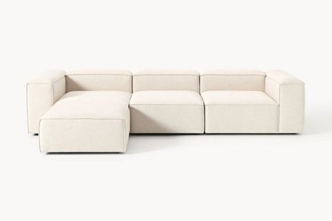 LENA KETEN MODÜLER KÖŞE KOLTUK, BEJ