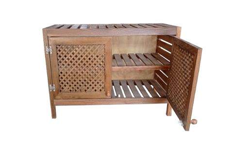 GUDYWOOD AYAOUS ÇOK AMAÇLI DOLAP, PETEKLİ 2 KAPAKLI