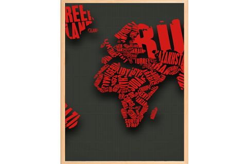 RED WOLD TABLO SETİ, 50X70