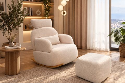 PUFFY SALLANIR SANDALYE EMZİRME KOLTUĞU BABA KOLTUĞU, PUFLU