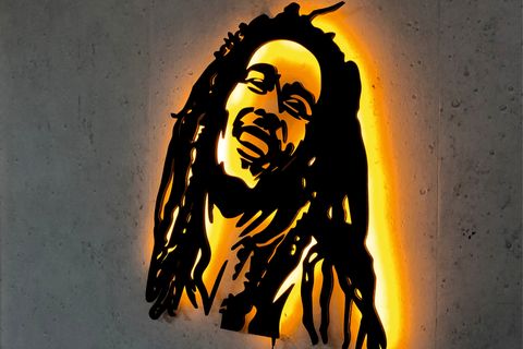 BOB MARLEY V1 LED IŞIKLI TABLO