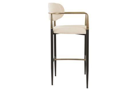 MÜNİCH METAL BAR TABURE, BEJ