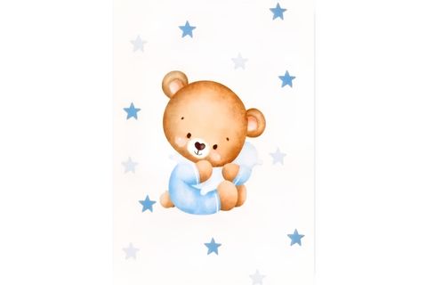 BLUE BABY FRANK RAY KANVAS SET, 50X70