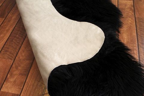 TAPPETO KUZU POSTU, SİYAH, 70X100