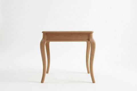 MAYLA YAN SEHPA, NATURAL AHŞAP, 56X56X57 CM