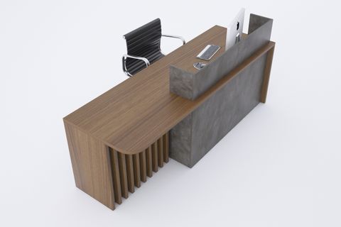 BANKO 7 160 CM CEVİZ