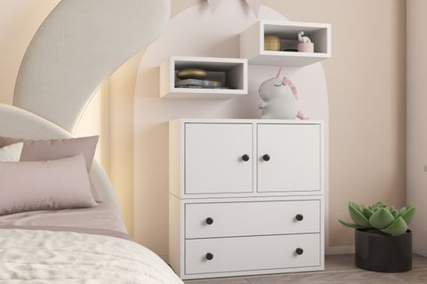 YUSUF KOMODİN, 2 KAPAK 2 ÇEKMECELİ, PNR-ÇŞFN-1001