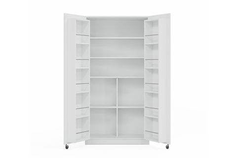 LAVO KİLER DOLABI, BEYAZ, 2 KAPAKLI