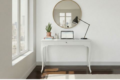 MİRAGE ÇALIŞMA MASASI, MAT BEYAZ, 70X110