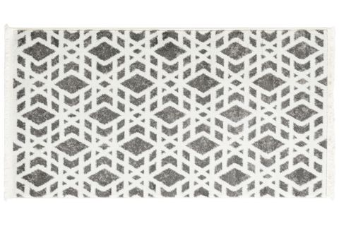 LİFE MAKİNE HALISI 6011, SAÇAKLI, GRİ, 80X150