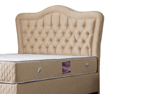 CAMELLİ NEW BAZA BAŞLIK VE YATAK SETİ, BEJ, 100X200